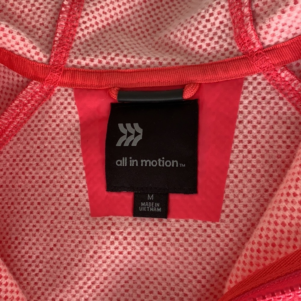 Hot pink All in Motion sports jacket. - Picture 5 of 5